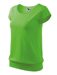 City tričko dámské apple green
