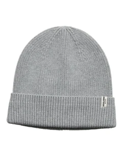 Jack & Jones pánská zimní čepice černá Jacbrink beanie ln 12193386 LIGHT GREY MELANGE