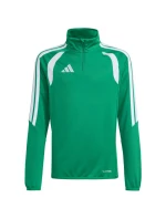 Dětská mikina adidas Tiro 26 League Training Top zeleno-bílá JY7160