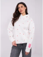 Mikina D10618BC02834A1 bílá Mikina D10618BC02834A1 bílá