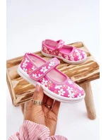 Dětské balerínky v květech růžove Noah Dětské balerínky v květech růžove Noah