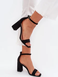 Sandály na podpatku model 215703 Step in style