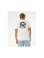 Pánské tričko RIP CURL Wettie Passage Icon Tee, bílé Pánské tričko RIP CURL Wettie Passage Icon Tee, bílé
