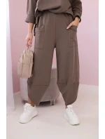 Bavlněná mikina kalhoty set fango