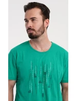 Pánské pyžamo šortky Tetris