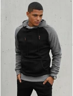Pánská černá mikina FashionStreet BX5488