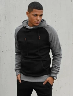 Pánská černá mikina FashionStreet BX5488