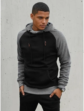 Pánská černá mikina FashionStreet BX5488