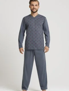 Pánské pyžamo Gucio 304 dł/r 3XL