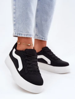 Dámské Tenisky Na Platformě Černé Tellnira