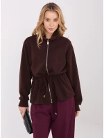 Mikina MJ BL H5036.16 tmavě hnědá