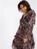 Šaty TW SK BI 1195 1.39 tmavě hnědá