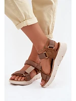 Sandy na platformě model 230188 Step in style Sandy na platformě model 230188 Step in style