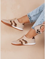 Dámské sportovní tenisky INFAMES s leopardím potiskem FashionStreet ZY0784