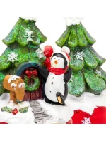 Vánoční dekorace PLAYING PINGWIN dětské