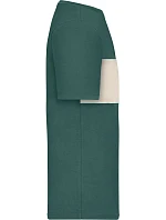 Daiber 8049 Tričko z bio bavlny "Colour-Block" 02.8049 smoky green/sandstone Daiber 8049 Tričko z bio bavlny "Colour-Block" 02.8049 smoky green/sandstone