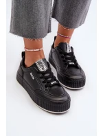 Dámské tenisky na platformě Big Star NN274255 černé Dámské tenisky na platformě Big Star NN274255 černé