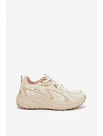 Dámské sportovní tenisky Big Star TT274326 HI-POLY SYSTEM Béžové