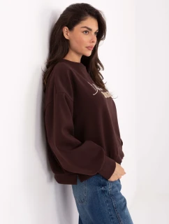 IT BL mikina H2388.28 tmavě hnědá