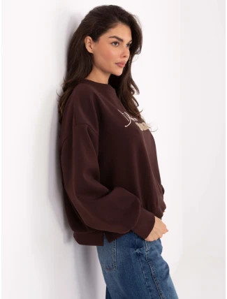 IT BL mikina H2388.28 tmavě hnědá