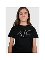 Dívčí tričko s potiskem 4F 4FJWSS25TTSHF2176-20S
