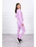 Fialová tepláková souprava