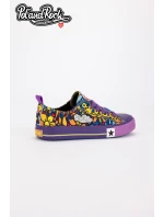 Tenisky Pol'and'Rock Festival X Big Star SS274905 Fialové