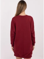 Šaty RV SK 6019.67 bordó Šaty RV SK 6019.67 bordó