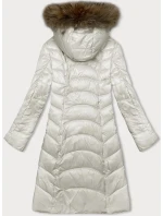 Dámská  bunda pro přechodné období  (LU-2201) ecru - Glakate