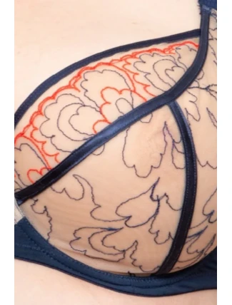 LAILA NAVY BLUE SOFT BRA