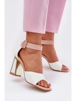 Sandály na podpatku  model 212823 Step in style