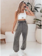 Dámské kalhoty DREY šedé FashionStreet UY2021