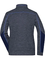 Daiber JN 1817 Dámská pletená fleecová bunda 02.1817 navy melange/navy/royal