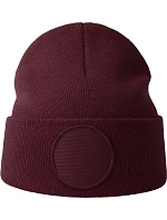 Atlantis Headwear Wind-S Circular Patch Pletená čepice patch 33.0319 burgundy Atlantis Headwear Wind-S Circular Patch Pletená čepice patch 33.0319 burgundy
