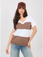 Halenka RV BZ A1214.89 bílo-hnědá