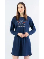 Dámská noční košile s dlouhým rukávem Oh deer