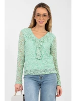 Hedvábná blůza model 223839 Rue Paris