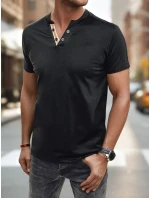 Pánské polo tričko černé FashionStreet RX5627