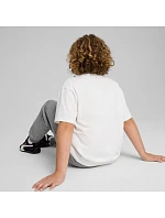 Dětské tričko Puma ESS Small No.1 Logo Relaxed Tee bílé 684920 02