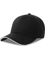 Atlantis Headwear Sport Sandwich-S 6 panelová sandwich kšiltovka 33.0275 black