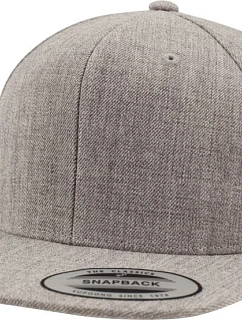 Flexfit 6089M 6 panelová Snapback kšiltovka 55.6089 heather grey/heather grey