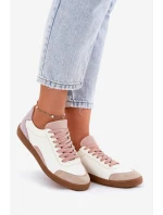 Dámské Kožené Tenisky Zazoo N1220 Bílé