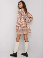 Šaty DHJ SK 15053.61 béžová Šaty DHJ SK 15053.61 béžová