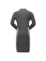 Dlouhý dámský svetr nax NAX HOXA smoked pearl