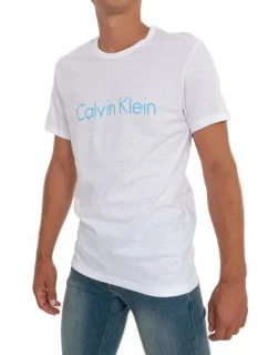 Pánské tričko NM1129E-VBM bílá - Calvin Klein