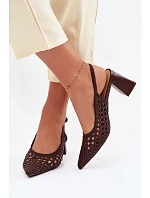 Sandály na podpatku  model 226505 Step in style