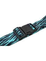 180x5CM PROWORLD ZEBRA MODRÝ UNIVERZÁLNÍ PÁS BEZPEČNOSTNÍHO KABELU