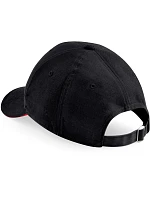Beechfield B 20 6 panelová sandwich kšiltovka "Athleisure" 53.0020 black/classic red Beechfield B 20 6 panelová sandwich kšiltovka "Athleisure" 53.0020 black/classic red