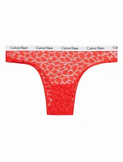 Dámské brazilky Carousel Lace QD3859E-FDD - Calvin Klein