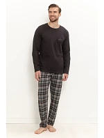 3663 Pánské dlouhé pyžamo LAURENT S–2XL 3663 Pánské dlouhé pyžamo LAURENT S–2XL